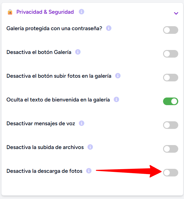 descarga de fotos y vídeos