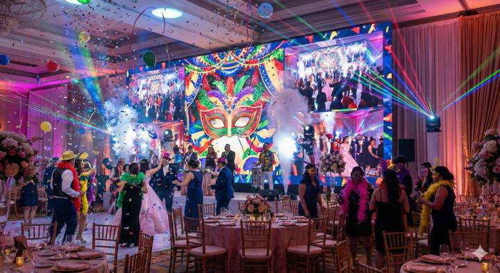 Hora loca celebración fiesta XV quince años