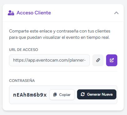 Habilitar el acceso al cliente con una contraseña