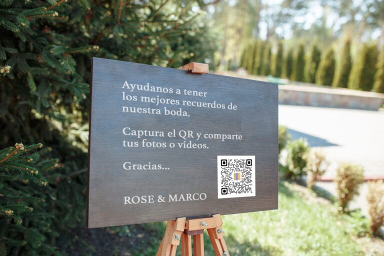 Album o galería de fotos y vídeos para bodas