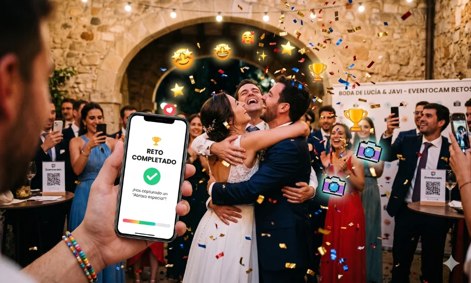 Retos para participantes de bodas, cumpleaños, comuniones, XV años